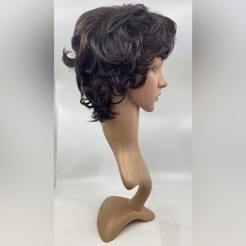 Sqaccf - Wavy  black Wig
